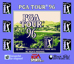 PGA Tour 96 screenshot 3 for GameBoy